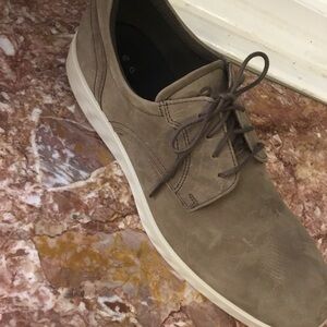 Ecco Men's Brown Lace-Up Oxfords